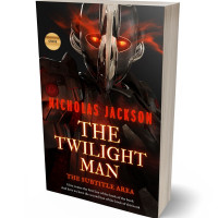 Tablet view of Coffee Bean #2671 - Premade Science Fiction Book Cover