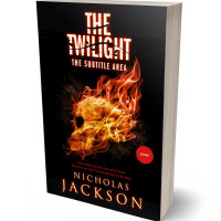 Tablet view of Red Damask #2678 - Premade Horror Book Cover