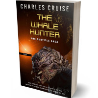 Tablet view of Crowshead #2840 - Premade Science Fiction Book Cover