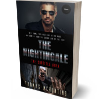 Tablet view of Woodsmoke #2978 - Premade Action & Adventure Book Cover