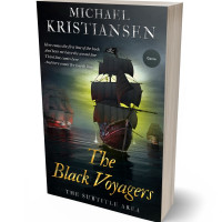 Tablet view of Shark #3013 - Premade Historical Book Cover