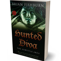 3D view of Premade Fantasy Book Cover - Marshland