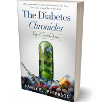 3D view of Premade Medical Book Cover - Lunar Green