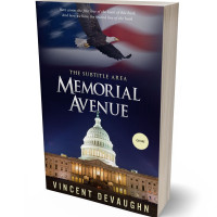 Tablet view of Steel Gray #3300 - Premade Action & Adventure Book Cover