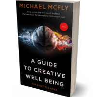 Tablet view of Old Rose #3414 - Premade Abstract Book Cover