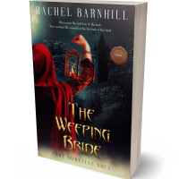 3D view of Premade Mystery & Thriller & Suspense Book Cover - Antique Brass