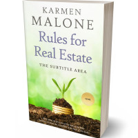 Tablet view of Thatch Green #3500 - Premade Business Book Cover