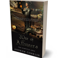 Tablet view of Oil #3518 - Premade Science Fiction Book Cover