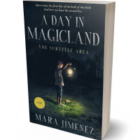 3D view of Premade Children's Book Cover - Mirage