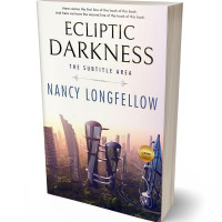 Tablet view of Dawn Pink #3580 - Premade Science Fiction Book Cover