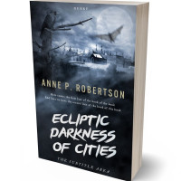 3D view of Premade Horror Book Cover - Ebony Clay