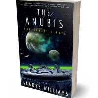 Tablet view of Ebony #3755 - Premade Science Fiction Book Cover