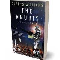 3D view of Steel Gray #3760 - Premade Apocalyptica Book Cover