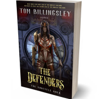 3D view of Thunder #3831 - Premade Science Fiction Book Cover