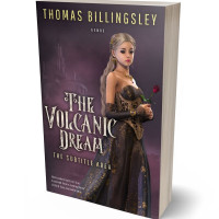 3D view of Thunder #3848 - Premade Fantasy Book Cover | BookCoverZone