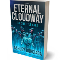 Tablet view of Tiber #3873 - Premade Science Fiction Book Cover