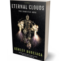 Tablet view of Woodsmoke #3876 - Premade Science Fiction Book Cover