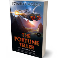 Tablet view of Oriental Pink #3905 - Premade Science Fiction Book Cover