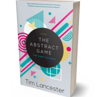 Tablet view of Iron #3953 - Premade Abstract Book Cover