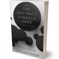 Tablet view of Nobel #3954 - Premade Abstract Book Cover