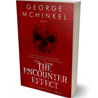 Tablet view of Dark Burgundy #4113 - Premade Horror Book Cover