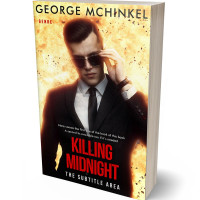 Tablet view of Gondola #4145 - Premade Action & Adventure Book Cover