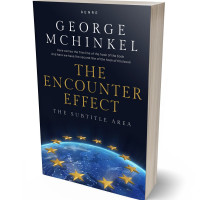 Tablet view of Ebony #4166 - Premade Travel Book Cover | BookCoverZone