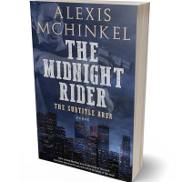 3D view of Ebony Clay #4203 - Premade Romance Book Cover