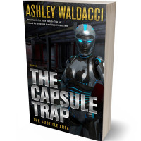 3D view of Woodsmoke #4287 - Premade Apocalyptica Book Cover