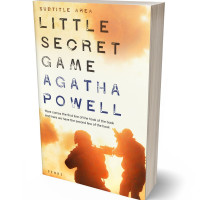 Tablet view of Citrine White #4335 - Premade Action & Adventure Book Cover