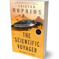 3D view of Casablanca #4416 - Premade Science Fiction Book Cover