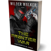 Tablet view of Cocoa Brown #4457 - Premade Science Fiction Book Cover