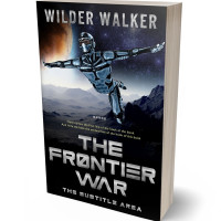 Tablet view of Silver #4461 - Premade Apocalyptica Book Cover