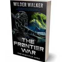 Tablet view of Green Spring #4463 - Premade Science Fiction Book Cover