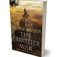 3D view of Laser #4465 - Premade Fantasy Book Cover