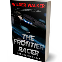 Tablet view of Quicksand #4483 - Premade Action & Adventure Book Cover