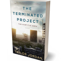 Tablet view of Swirl #4525 - Premade Apocalyptica Book Cover