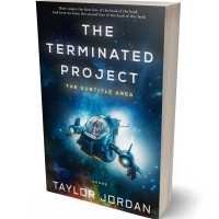 Tablet view of Gable Green #4528 - Premade Science Fiction Book Cover