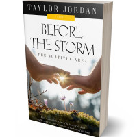 Tablet view of Taupe #4564 - Premade Nature Book Cover