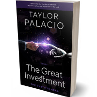 Tablet view of Cinder #4670 - Premade Science Fiction Book Cover