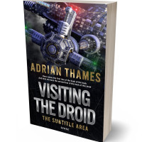 Tablet view of Silk #4710 - Premade Science Fiction Book Cover