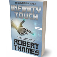 Tablet view of Gull Gray #4716 - Premade Science Fiction Book Cover