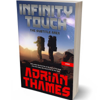 Tablet view of Charade #4717 - Premade Science Fiction Book Cover