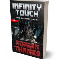 Tablet view of Old Rose #4719 - Premade Science Fiction Book Cover