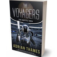 Tablet view of Shark #4721 - Premade Science Fiction Book Cover