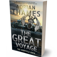 3D view of Akaroa #4723 - Premade Science Fiction Book Cover