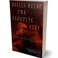 Tablet view of Wood Bark #4794 - Premade Horror Book Cover