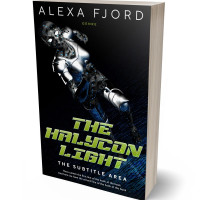 Tablet view of Olivine #4926 - Premade Science Fiction Book Cover