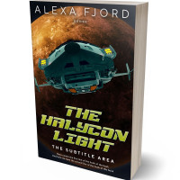 Tablet view of Roti #4928 - Premade Science Fiction Book Cover