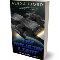 Tablet view of Shark #4935 - Premade Science Fiction Book Cover